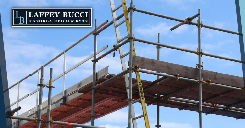 How common are ladder accidents on construction sites